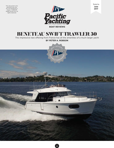 Beneteau Swift Trawler 30 [Tested in 2017]
