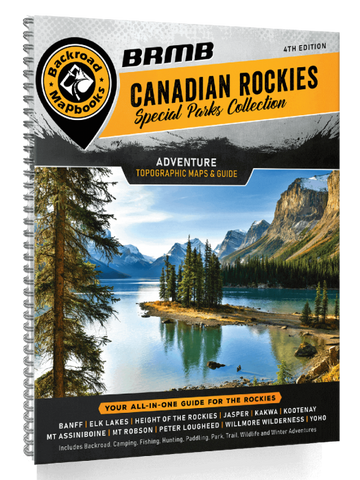 Canadian Rockies - Backroad Mapbooks