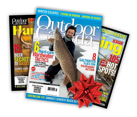 Outdoor Canada Magazine 1-Year Subscription $19.95 (2 or More $14.95 each)
