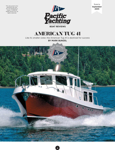 American Tug 41 [Tested in 2005]