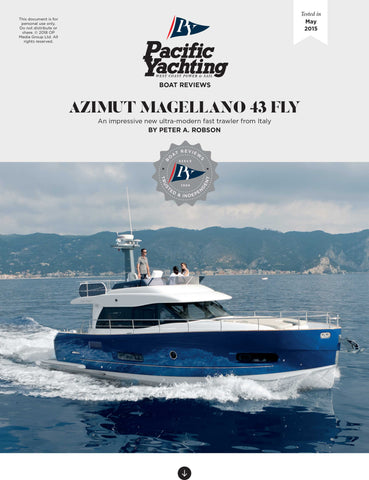 Azimut Magellano 43 Fly [Tested in 2015]