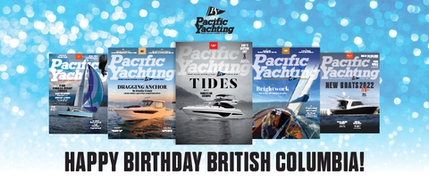 Pacific Yachting 1-Year Subscription BC Day Special