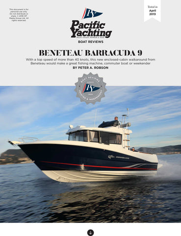 Beneteau Barracuda 9 [Tested in 2013]