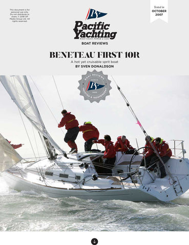 Beneteau First 10R [Tested in 2007]
