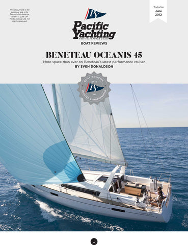 Beneteau Oceanis 45 [Tested in 2012]
