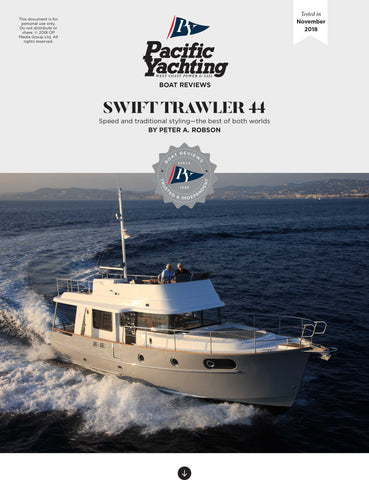 Beneteau Swift Trawler 44 [Tested in 2018]