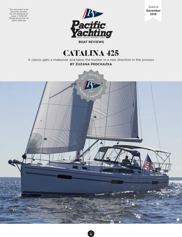Catalina 425 [Tested in 2016]
