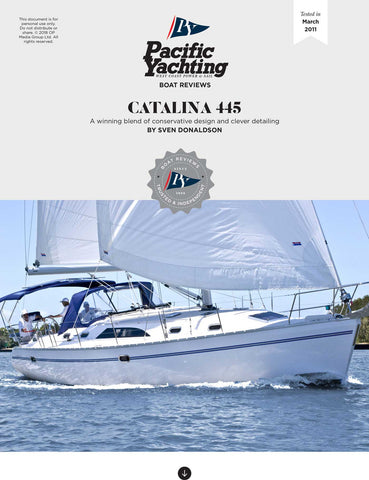 Catalina 445 [Tested in 2011]