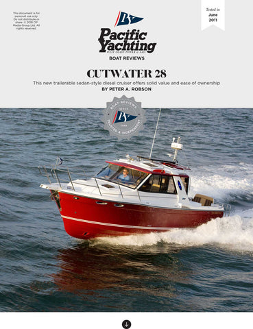 Cutwater 28 [Tested in 2011]