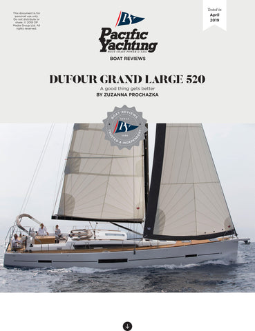 Dufour Grand Large 520 [Tested in 2019]