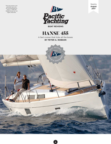 Hanse 455 [Tested in 2017]