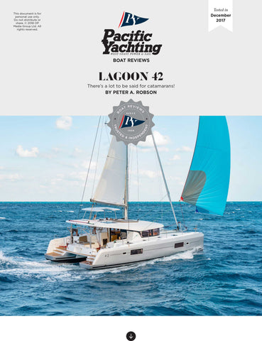 Lagoon 42 [Tested in 2017]