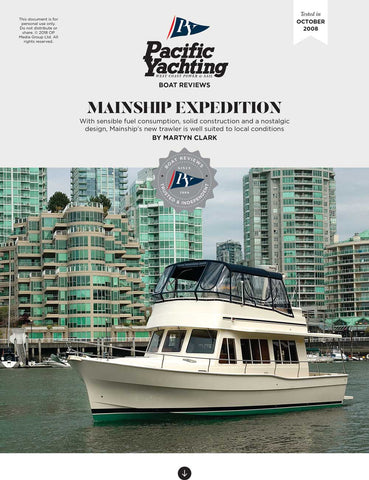 Mainship Expedition 41 [Tested in 2008]