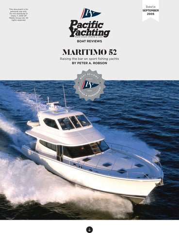 Maritimo 52 [Tested in 2006]