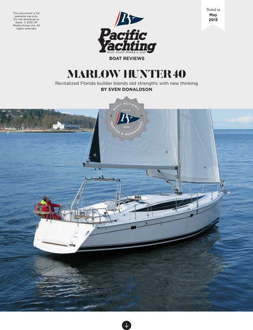Marlow Hunter 40 [Tested in 2013]