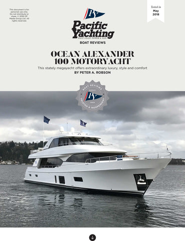 Ocean Alexander 100 Motoryacht [Tested in 2018]