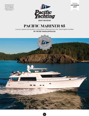 Pacific Mariner 85 [Tested in 2007]