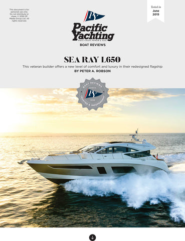 SeaRay L650 [Tested in 2015] – OP Media Group
