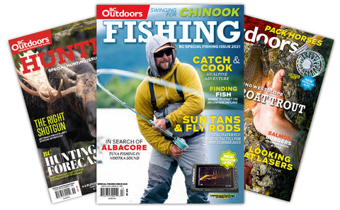 BC Outdoors Magazine Subscription - Trade Show Pricing