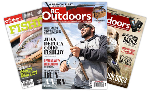 BC Outdoors Subscription with Bonus Knife $20