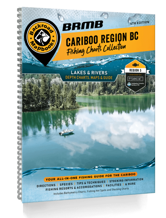 Cariboo Region Fishing Charts Collection - Backroad Mapbooks