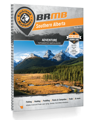 Southern Alberta, Backroad Mapbooks